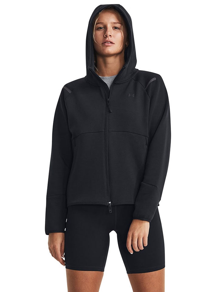 Fleece vest "Unstoppable" zwart
