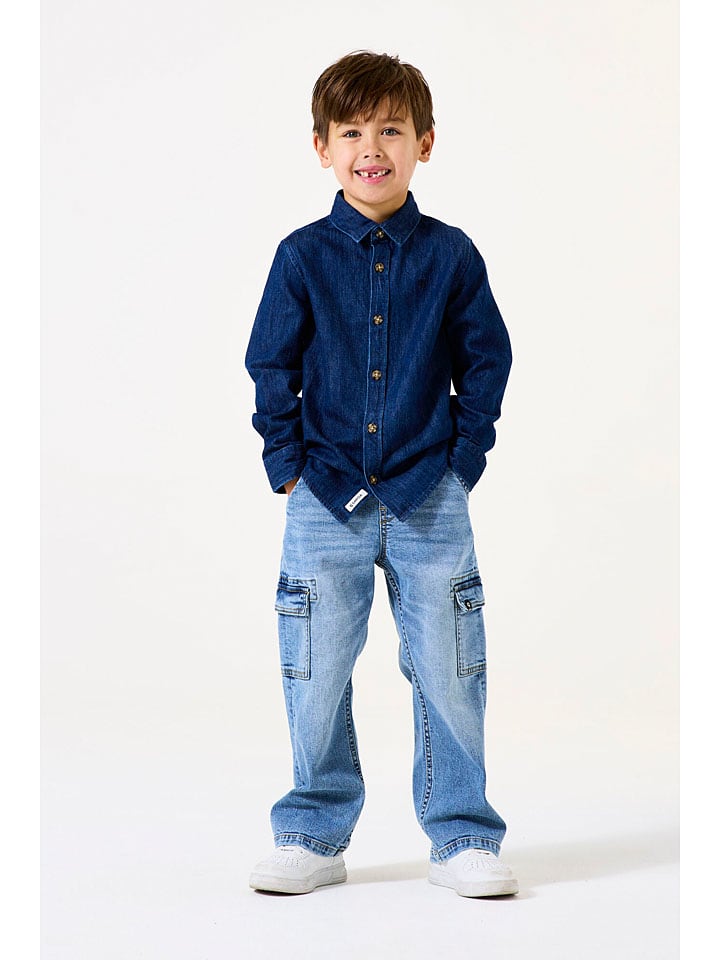 Jeans in Hellblau