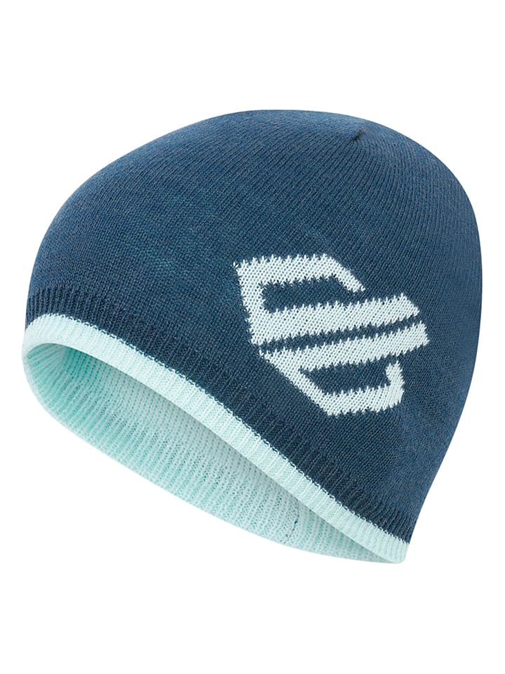 Czapka beanie "Frequent" w kolorze błękitno-granatowym