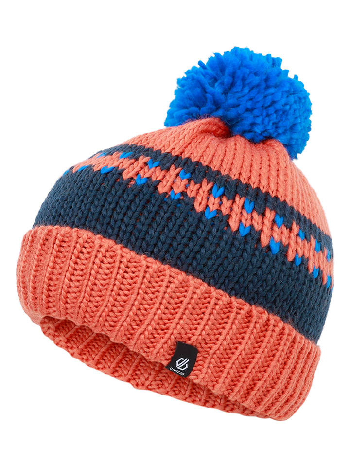 Mütze "Boffin II" in Orange/ Dunkelblau