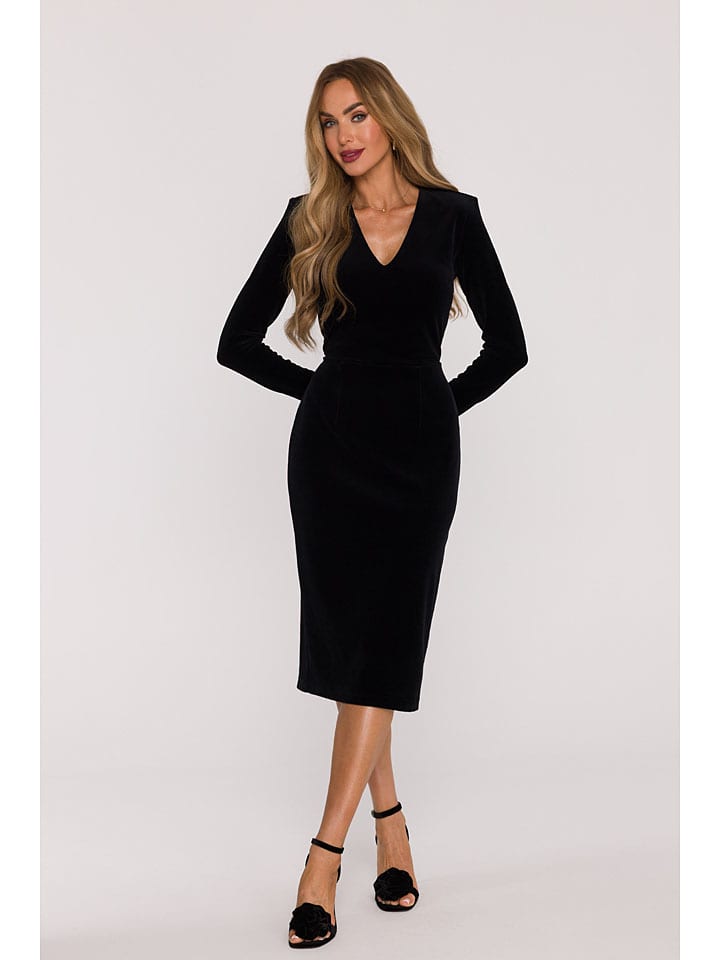 Kleid in Schwarz