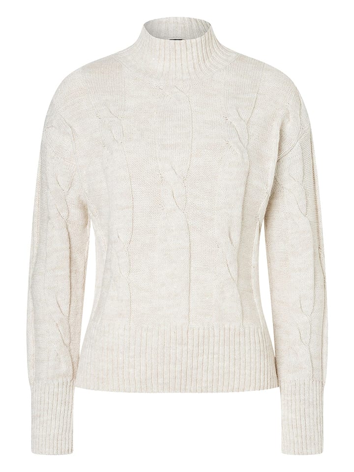 Sweter w kolorze kremowym