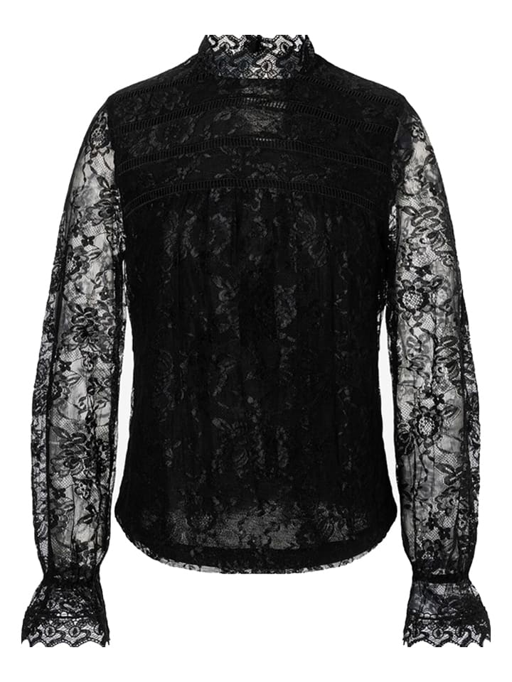 Bluse in Schwarz