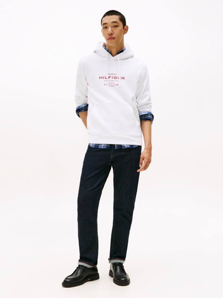 Hoodie in Weiß