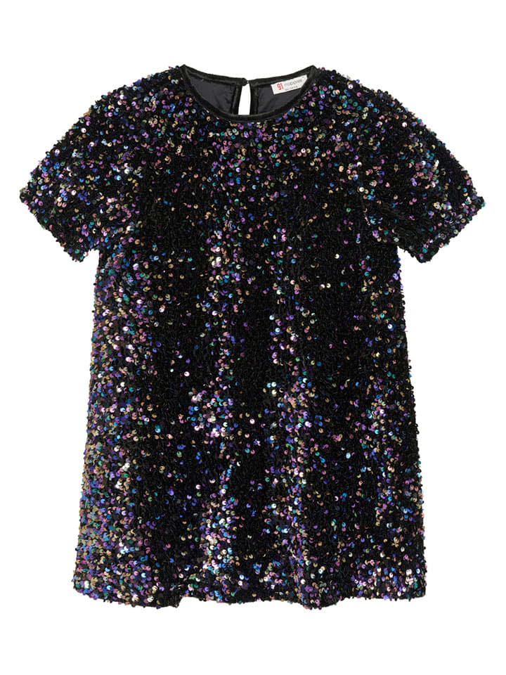 Kleid "Pippa" in Schwarz/ Bunt