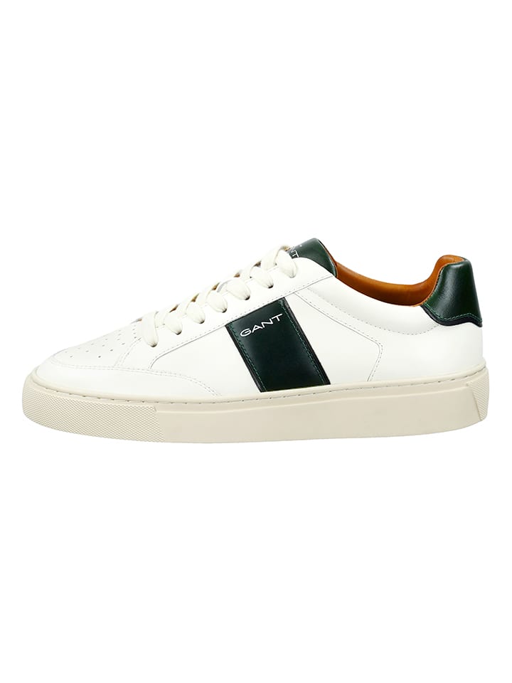 Leder-Sneakers "McJulien" in Weiß