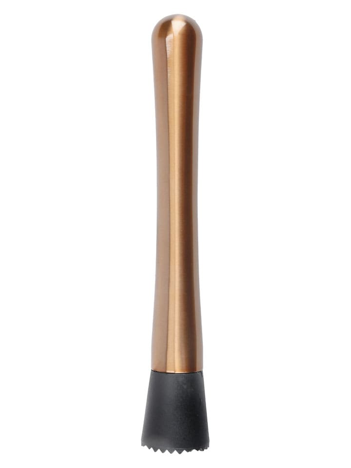 Tłuczek barowy w kolorze złotym - wys. 20,5 cm
