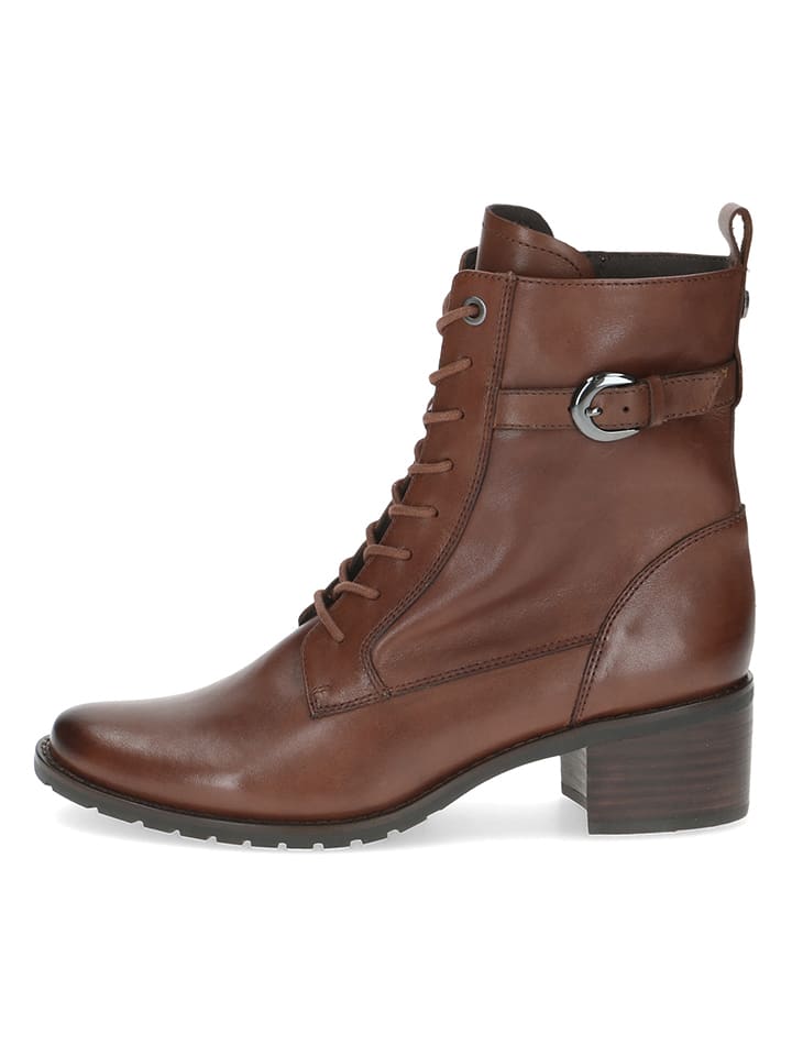 Leren boots lichtbruin