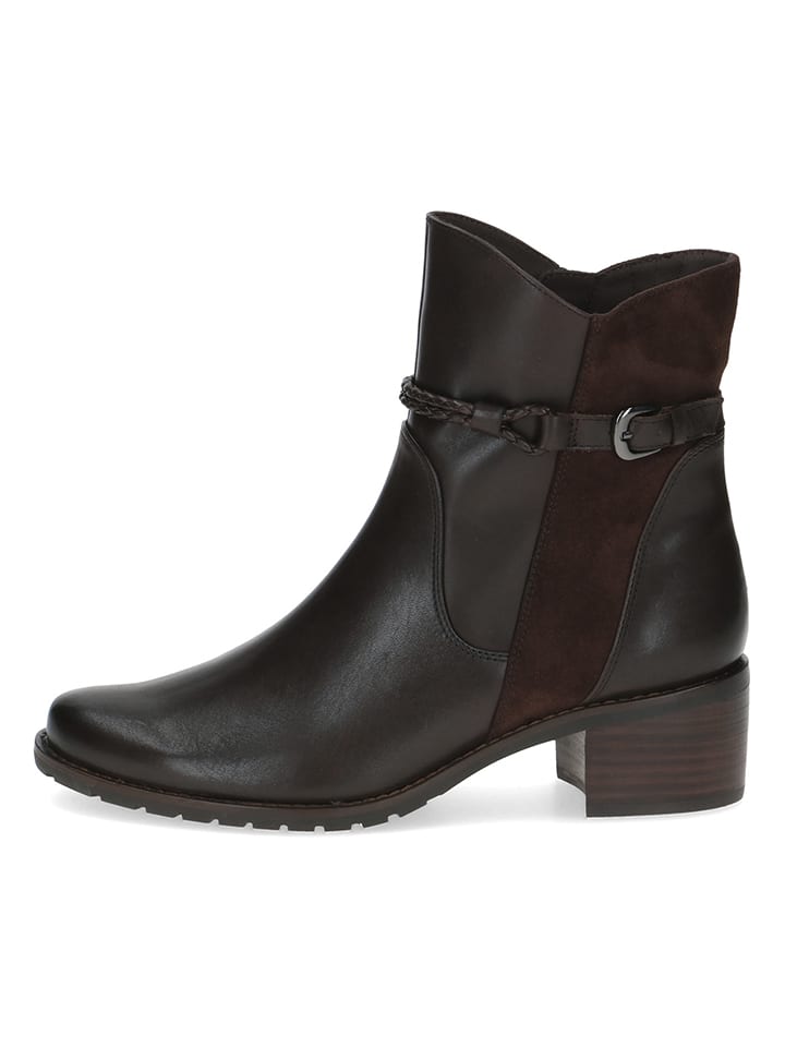 Leder-Boots in Braun