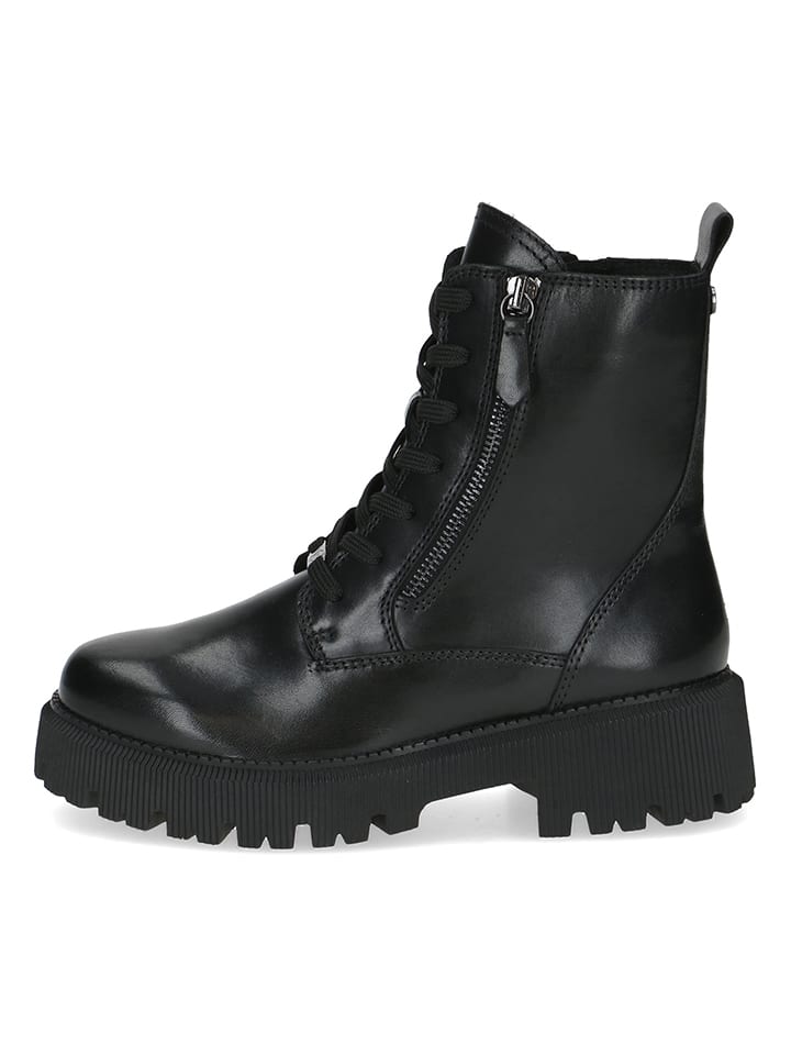Leren boots zwart