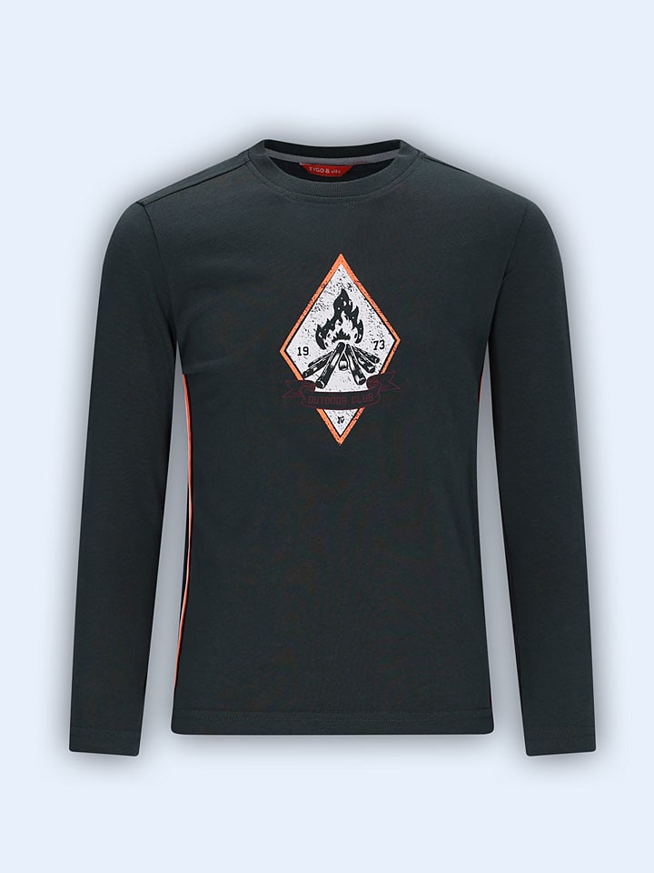 Longsleeve "Mason" antraciet