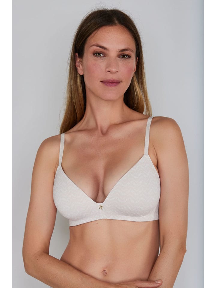 Beugelloze beha beige