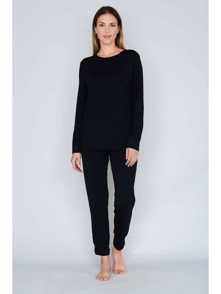 Pyjama in Schwarz