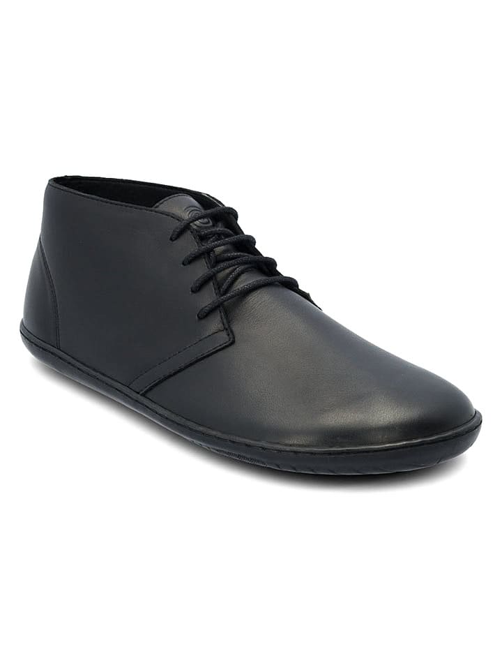 Skórzane buty "Milano" w kolorze czarnym do chodzenia na boso