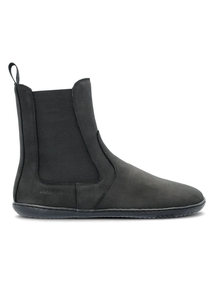 Skórzane buty "Camden" w kolorze antracytowym do chodzenia na boso
