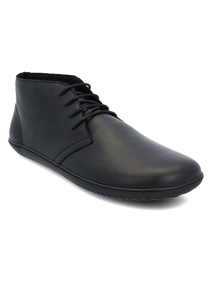 Skórzane buty "Milano" w kolorze czarnym do chodzenia na boso