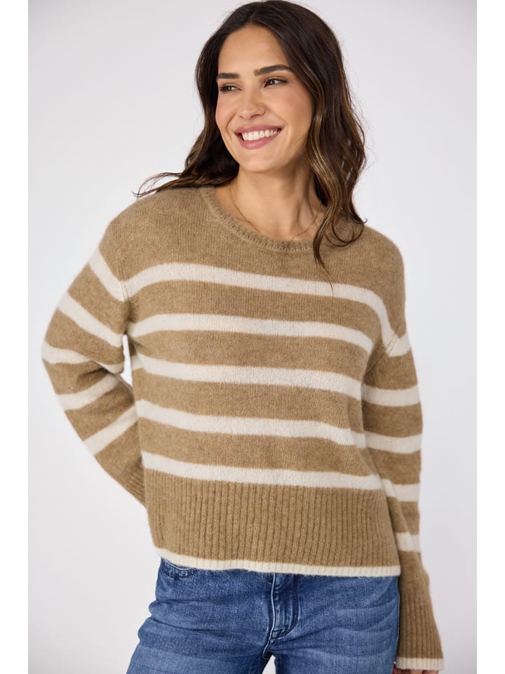 Pullover in Camel/ Beige