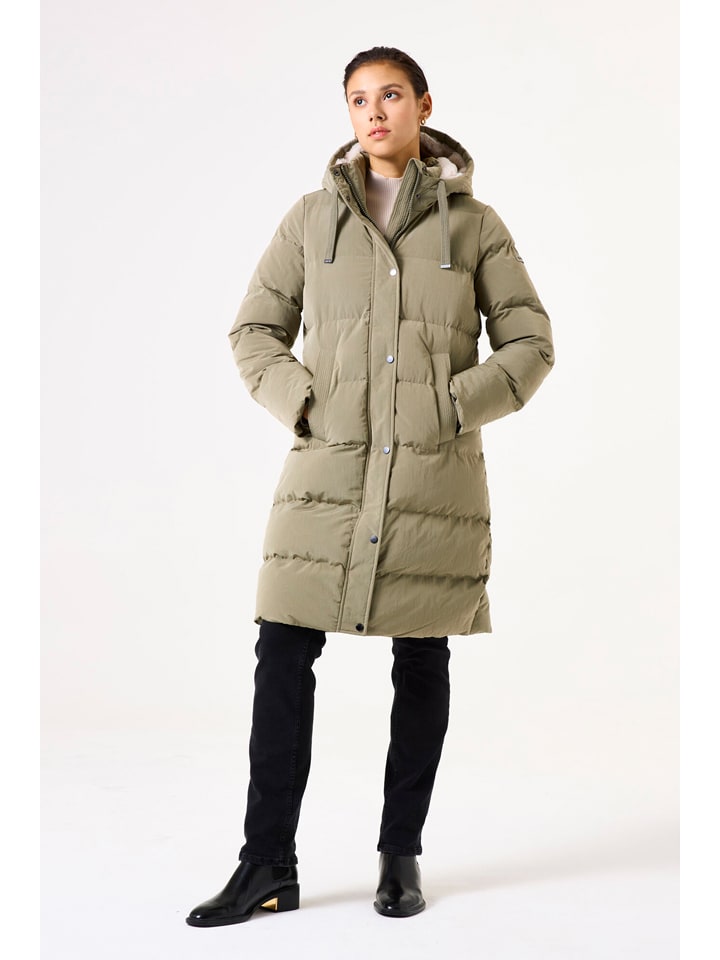 WIntermantel in Khaki