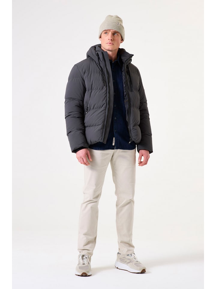 Winterjas antraciet