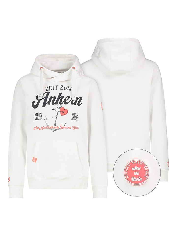 Hoodie in Weiß