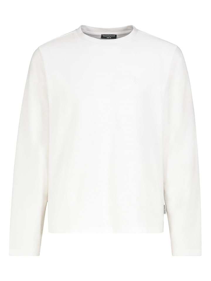Longsleeve in Weiß