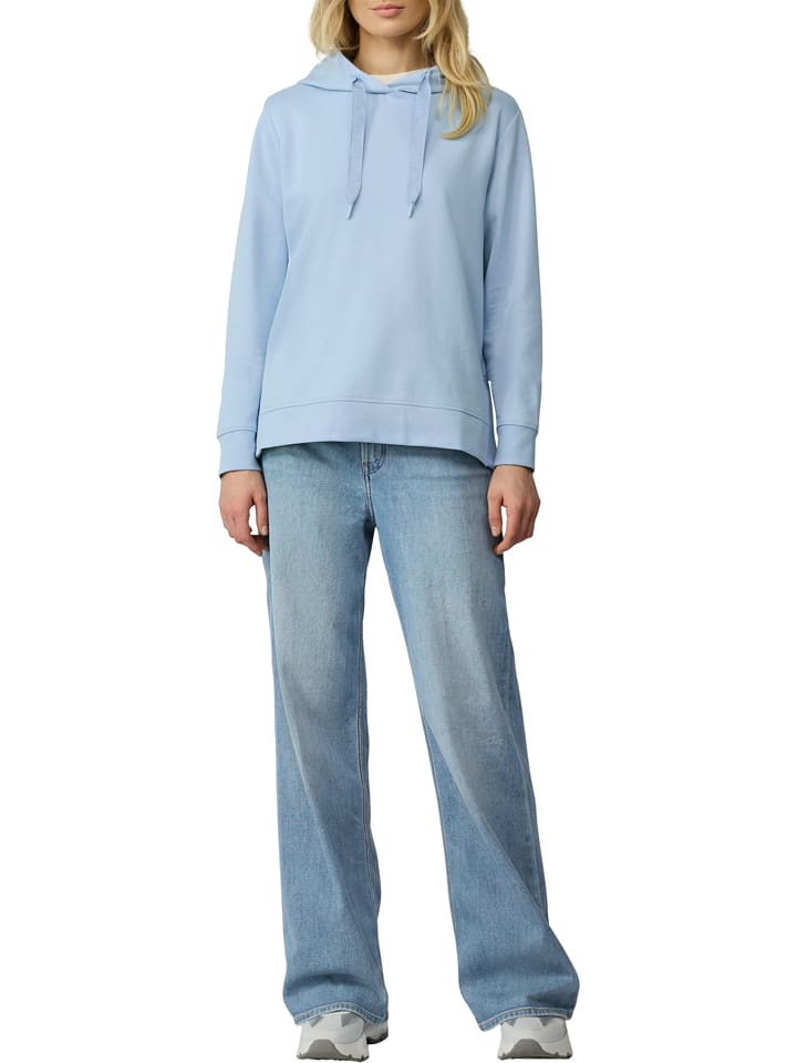 Hoodie in Hellblau