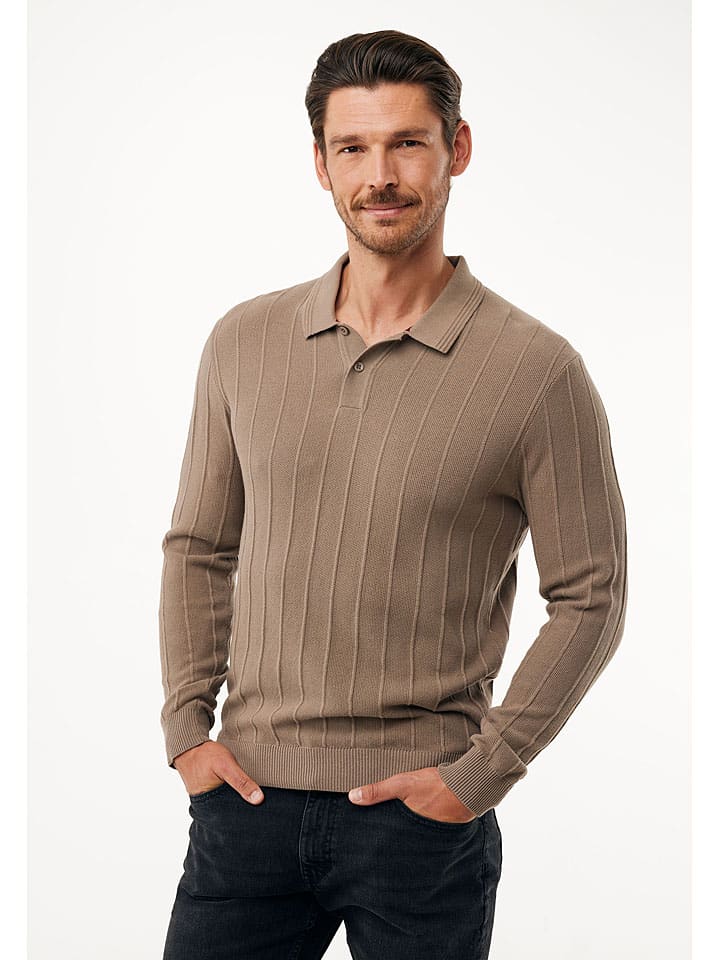 Pullover in Hellbraun