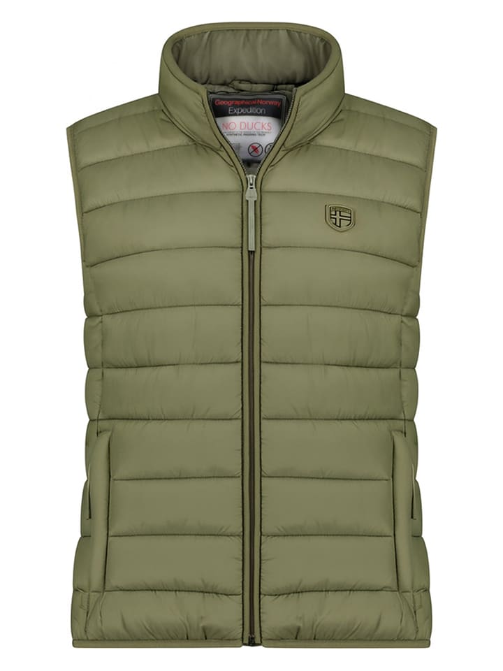 Kamizelka pikowana "Vatikotal" w kolorze khaki