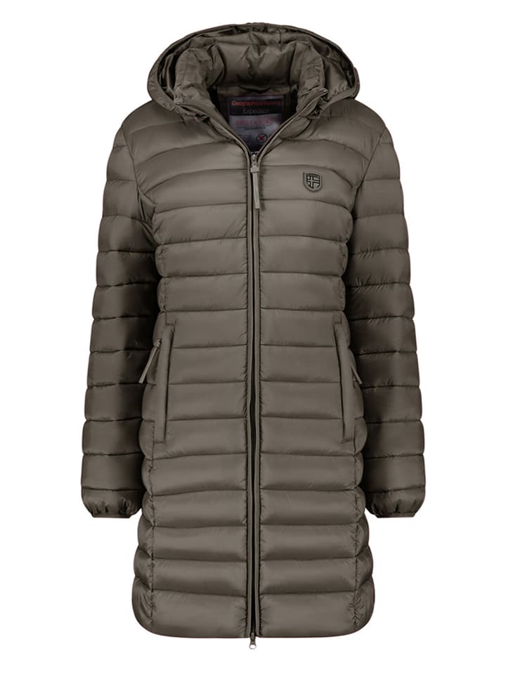 Płaszcz pikowany "Atikotal" w kolorze khaki