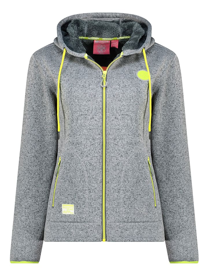 Fleece vest "Umariona" grijs