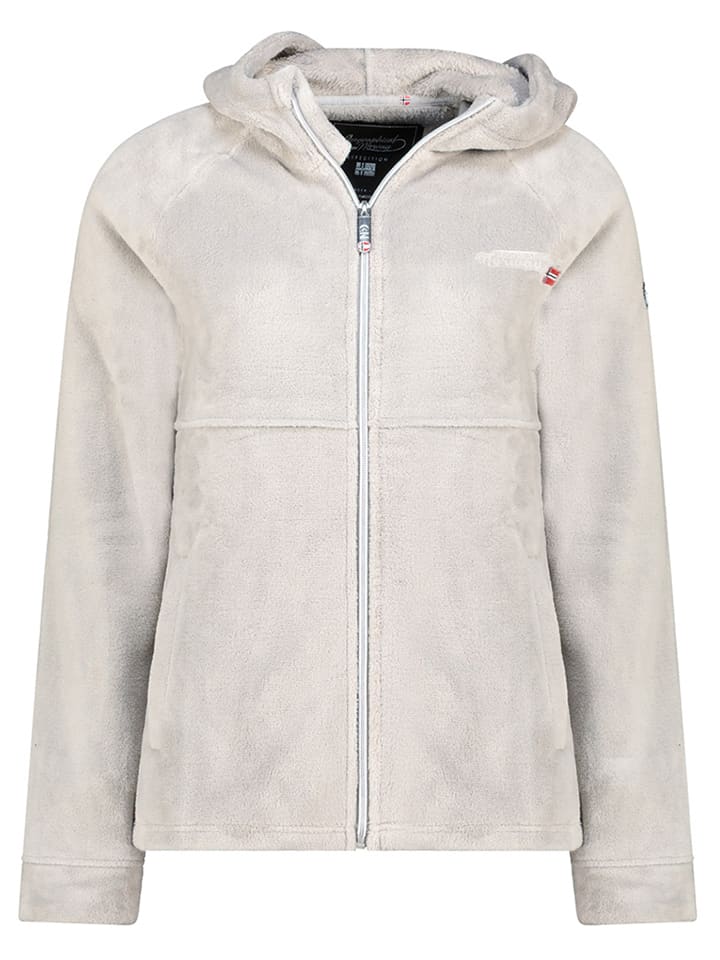 Fleecejacke "Ulotta" in Hellgrau