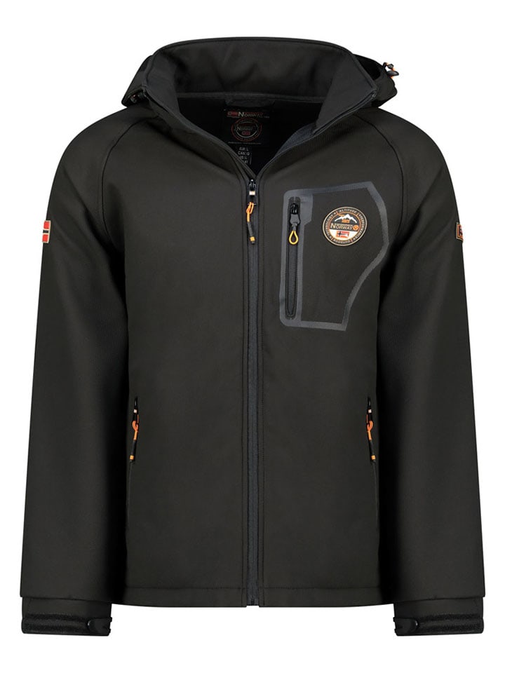 Parka w kolorze czarnym