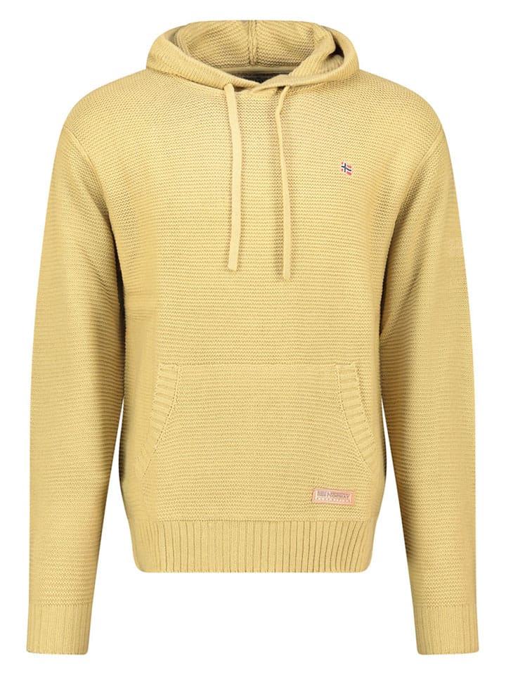Hoodie "Faglio" in Gelb