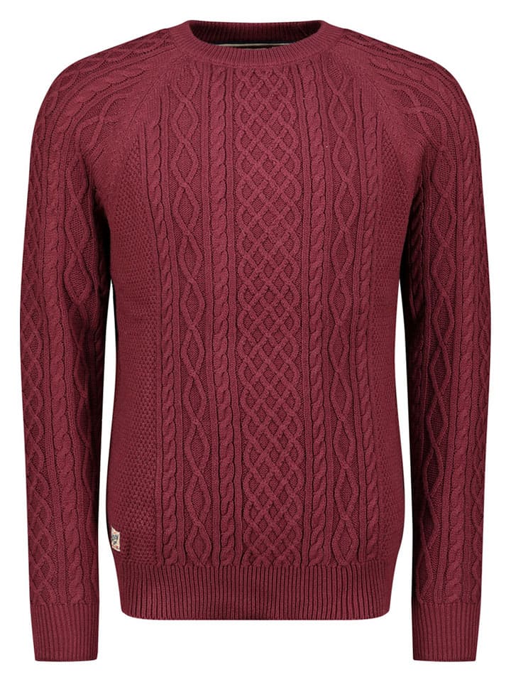 Pullover "Fresh" in Bordeaux