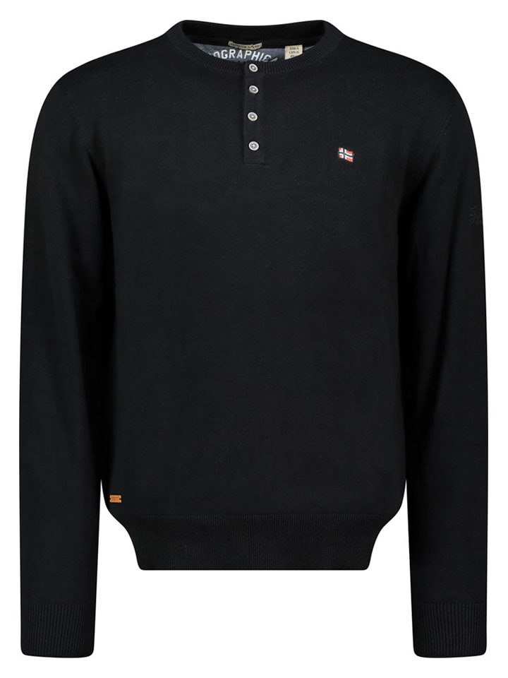 Pullover "Fraser" in Schwarz
