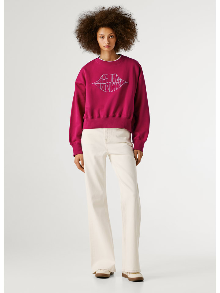 Sweatshirt "Bernis" rood