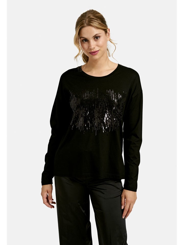Longsleeve in Schwarz