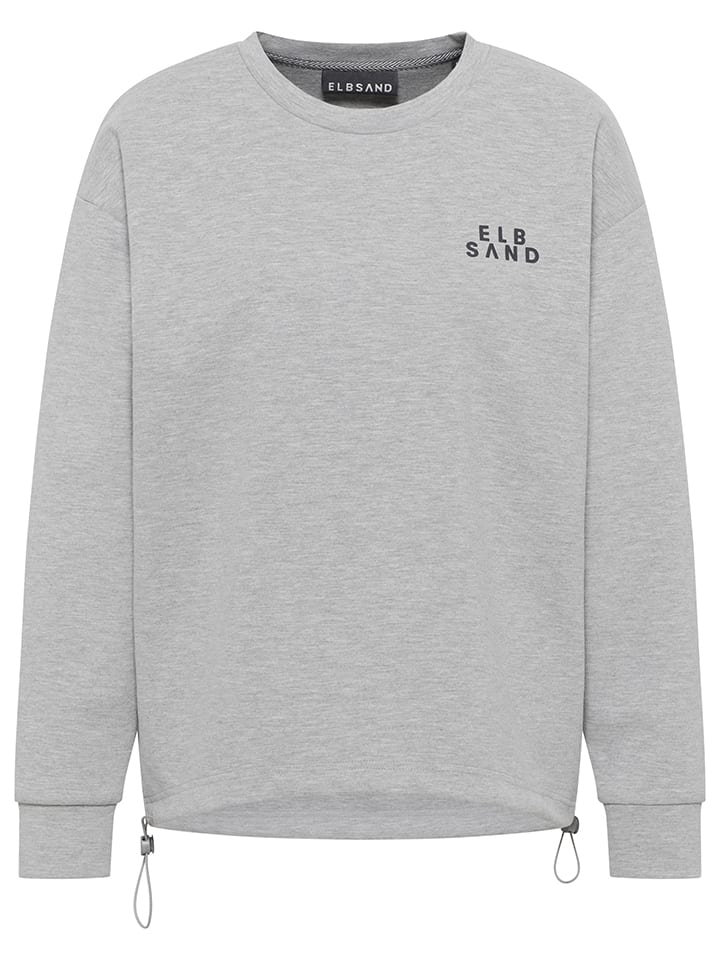 Sweatshirt "Caris" in Grau