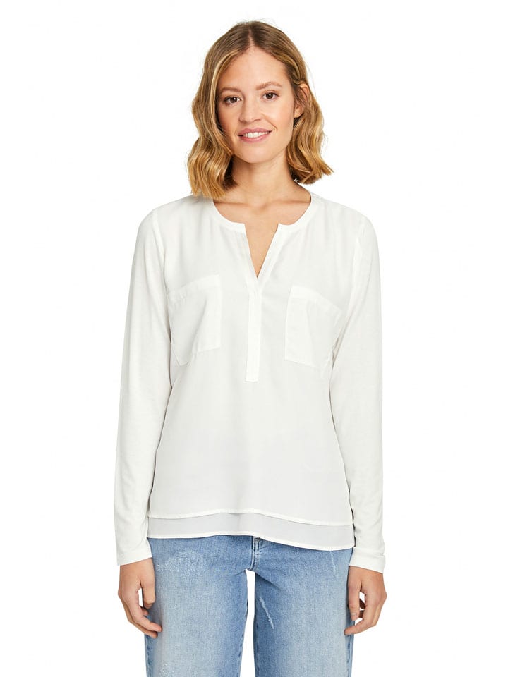 Bluse in Weiß