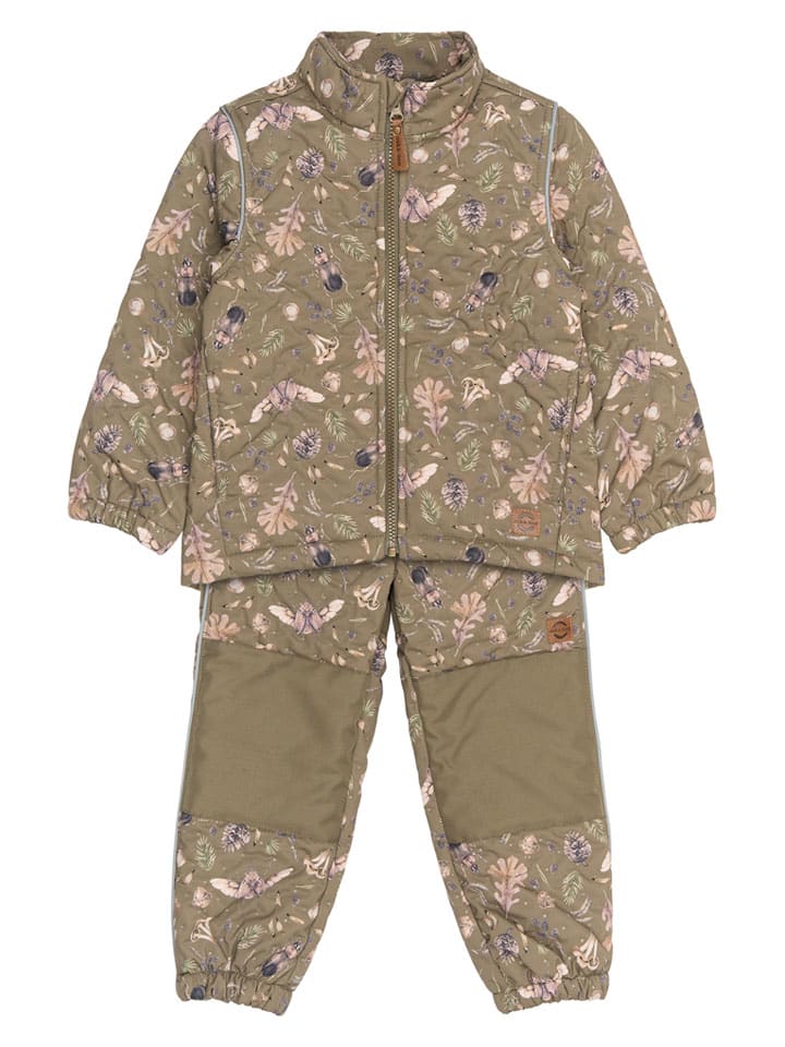 2tlg. Thermooutfit in Khaki