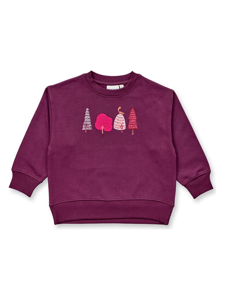 Bluza "Dari" w kolorze ciemnofioletowym