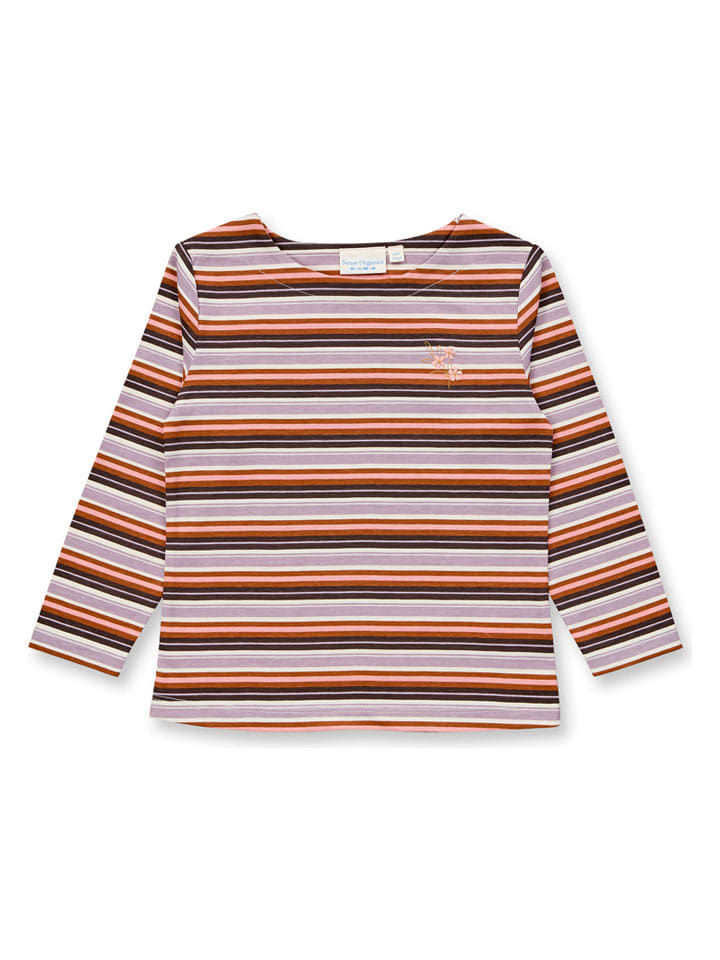 Longsleeve "Aluna" in Mauve/ Bordeaux