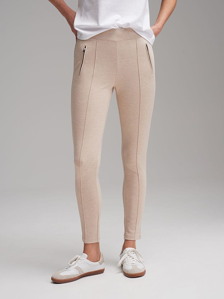 Leggings in Beige