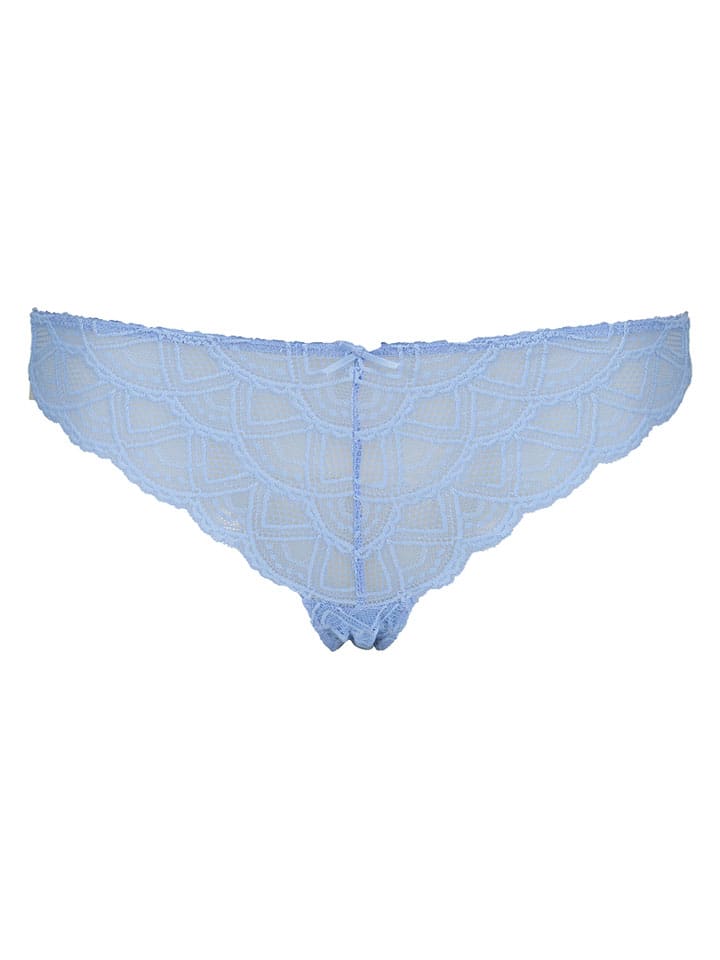 String in Hellblau