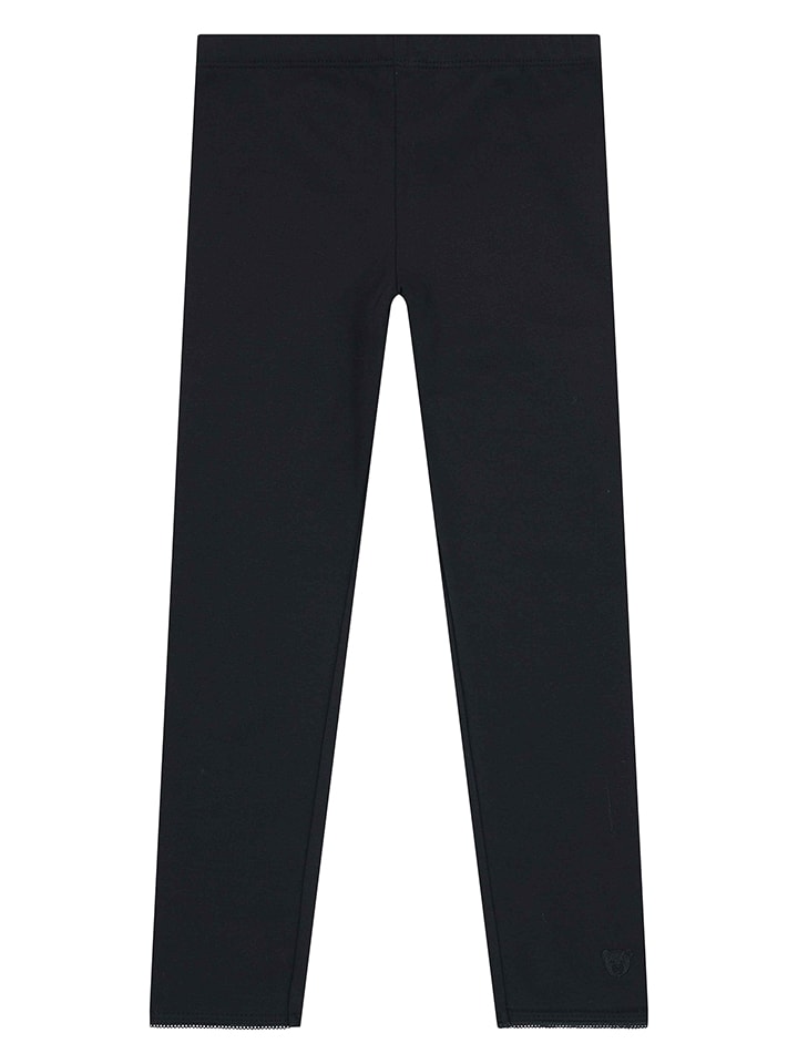 Legginsy w kolorze granatowym