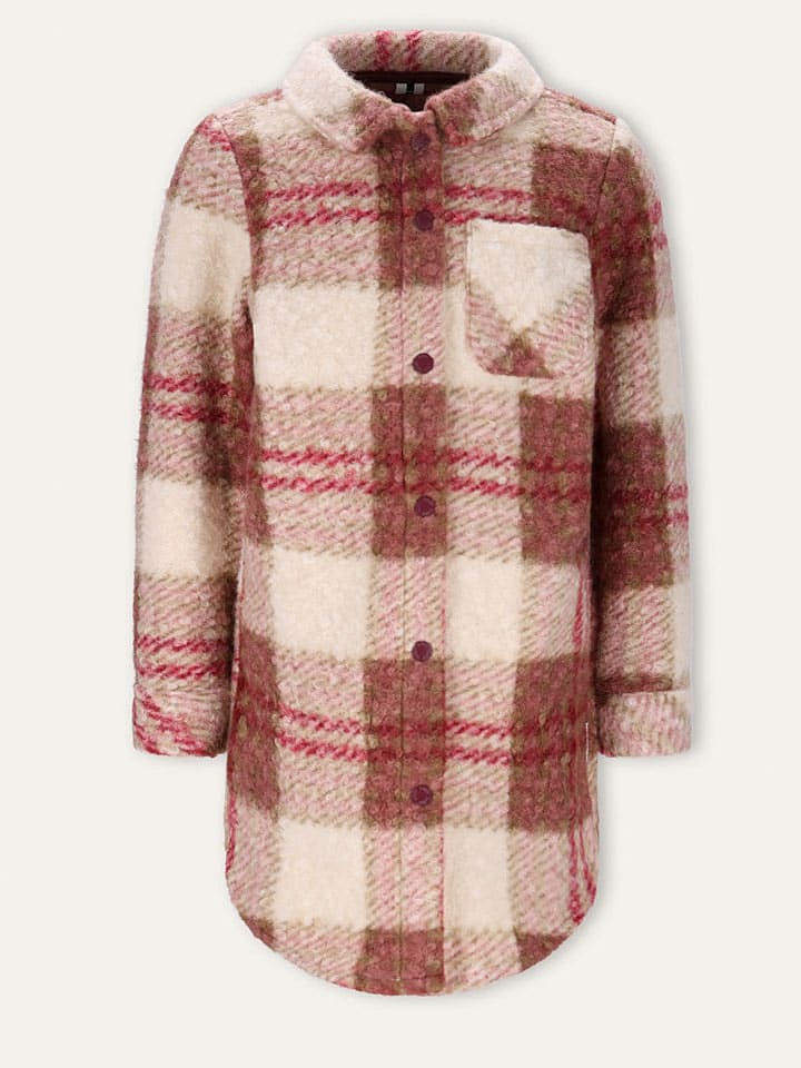 Hemdjacke "Bianca" in Beige/ Hellbraun