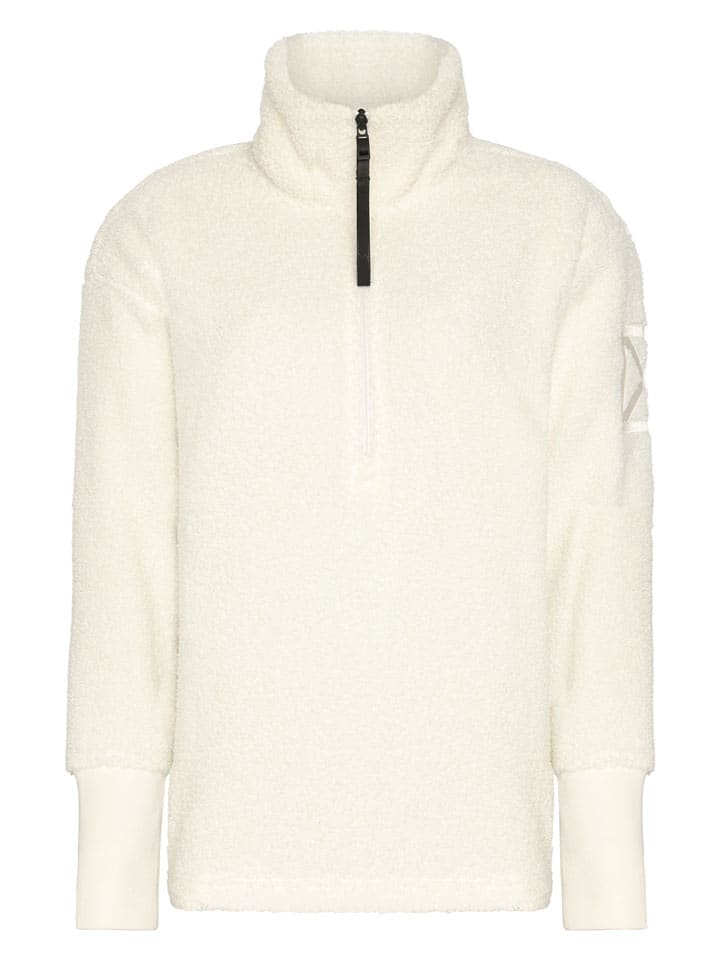 Fleecepullover "Monia" in Weiß