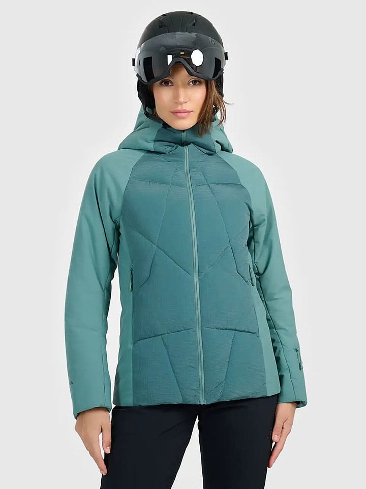 Ski-/snowboardjas turquoise
