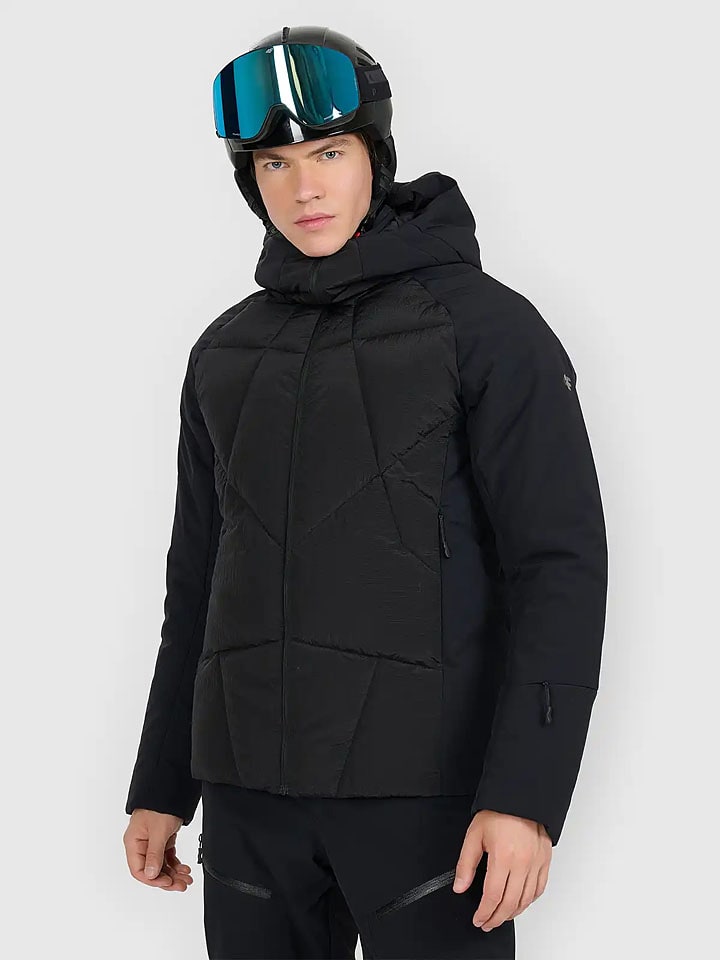 Ski-/snowboardjas zwart
