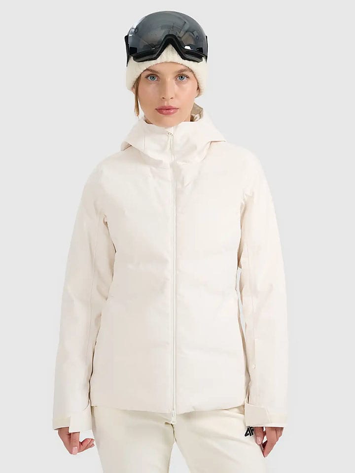 Ski-/ Snowboardjacke in Creme